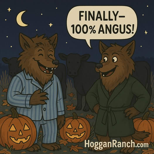 When the moon’s full and the beef’s 100% Angus… even the werewolves can’t resist